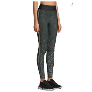 Ultracor Ultra-High Leo Green Pink Camo Leggings with Side Stripe Sz Small